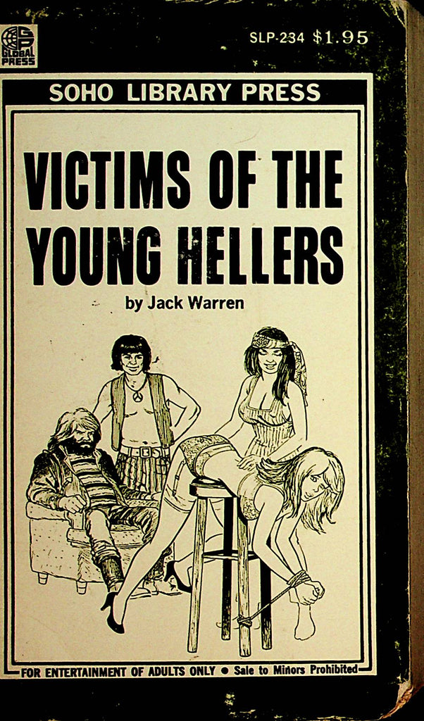 Victims Of The Young Hellers Novel by Jack Warren   1971 Eros Publication     110721lm-dm