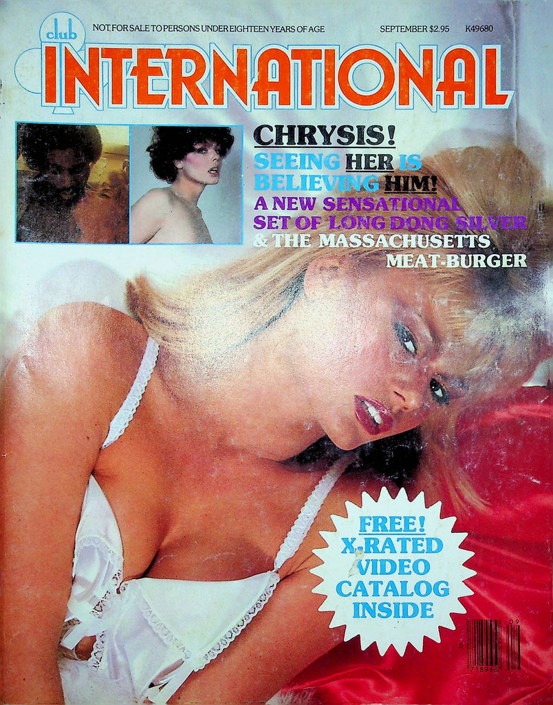 Club International Magazine Bisexual Wives & Pussy Power Vol.4 No.9 102122RP