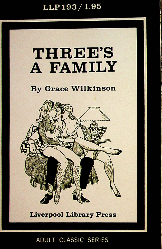Three's A Family Adult Novel by Grace Wilkinson  1970    022823lm-p2