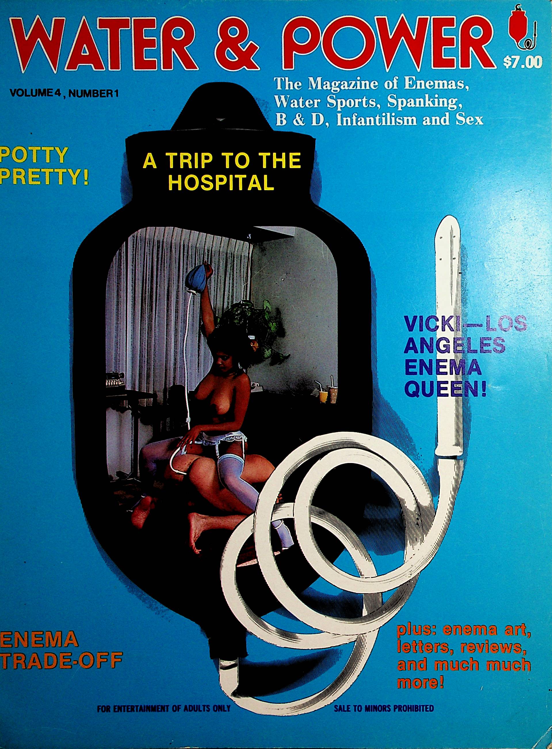 Water & Power Fetish Magazine Vicki-Los Angeles Enema Queen vol.4 #1 1 –  Mr-Magazine