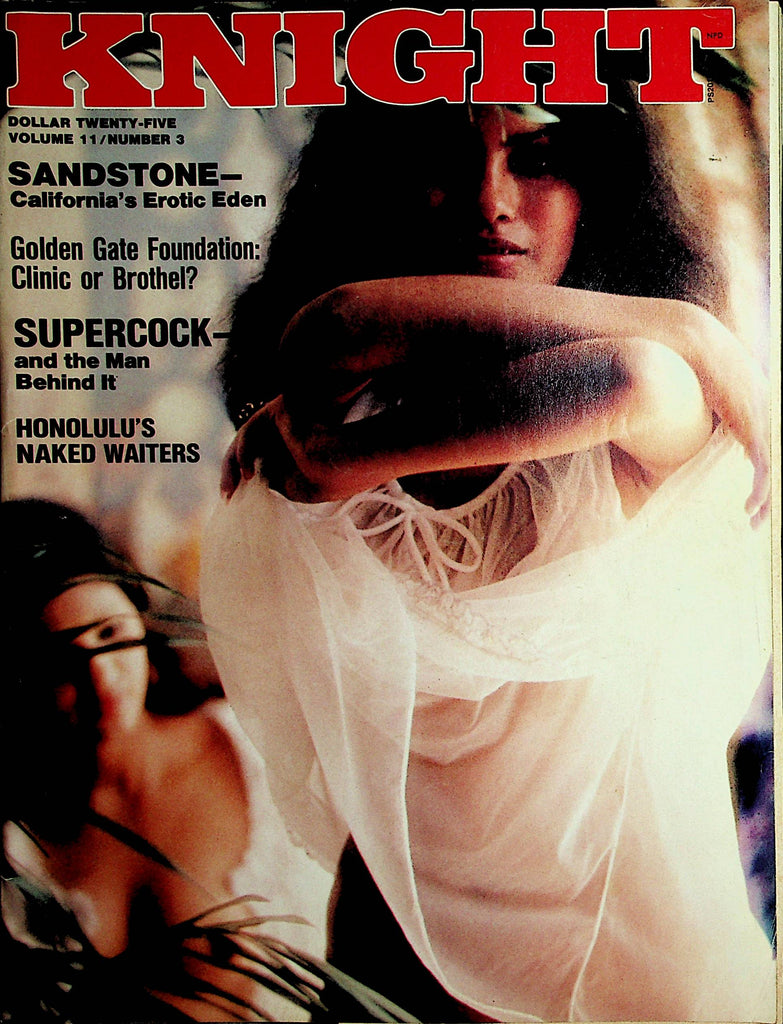 Knight Magazine   Covergirls Sandra & Maria  vol.11 #3   January 1976    122821lm-dm