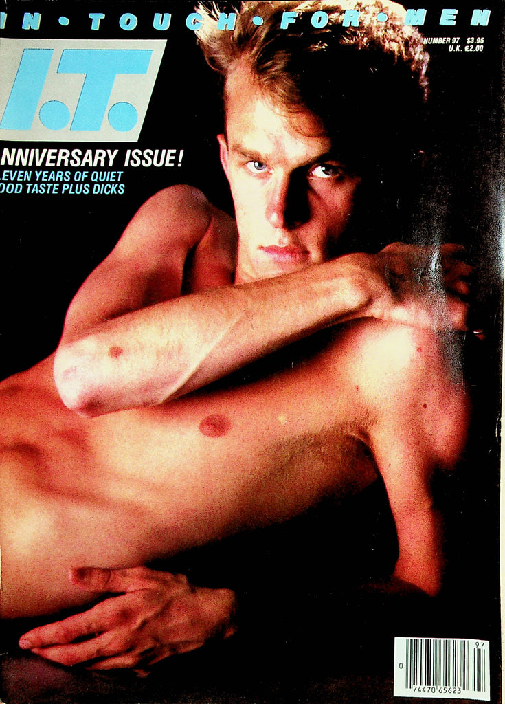 I.T. In Touch Gay Magazine  Cover Guy Garard  #97 1984 Anniversary Issue     011422lm-dm