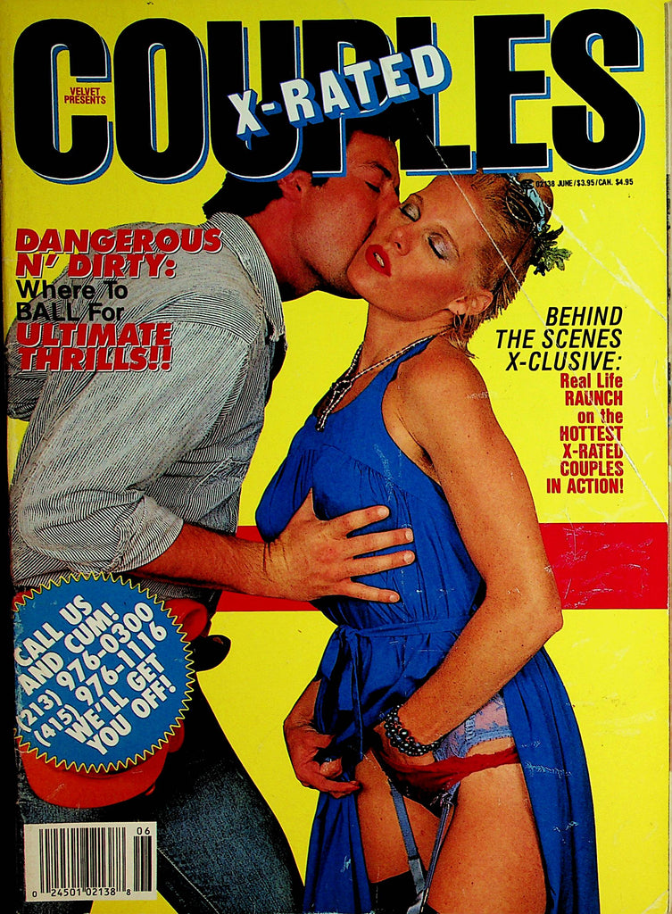 X-Rated Couples Magazine  Lee Carroll  June 1988 052821lm-sh
