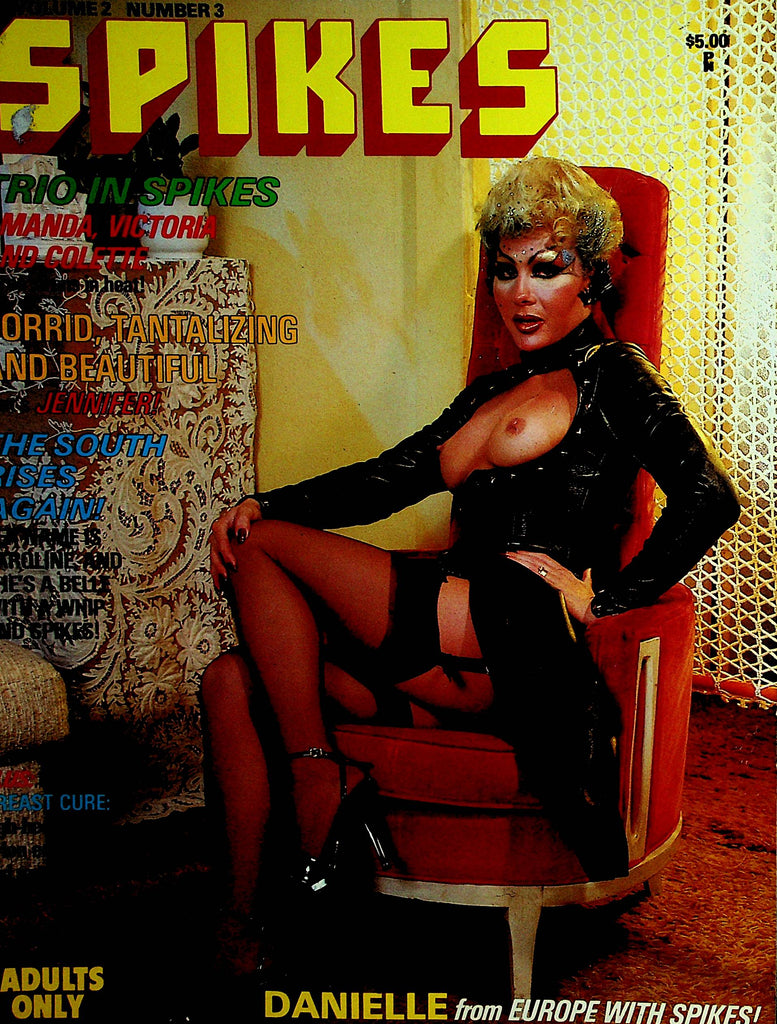 Spikes Fetish Magazine  Torrid, Tantalizing And Beautiful Jennifer  vol.2 #3 1980      020222lm-dm