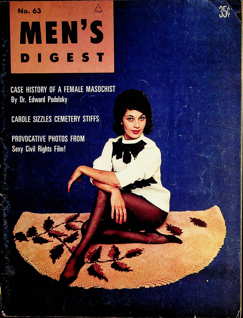 Men's Digest Magazine   Carole Gray  #63  1966     082022lm-p