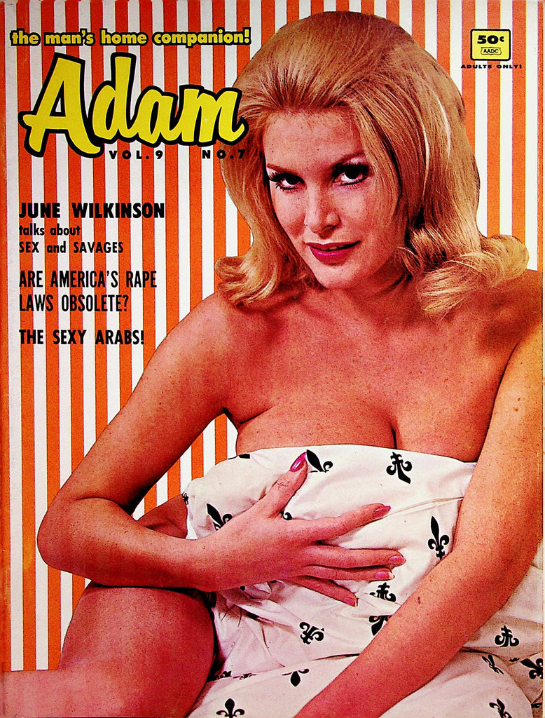 Adam Busty Magazine  June Wilkinson  vol.9 #7  1965     081222lm-p