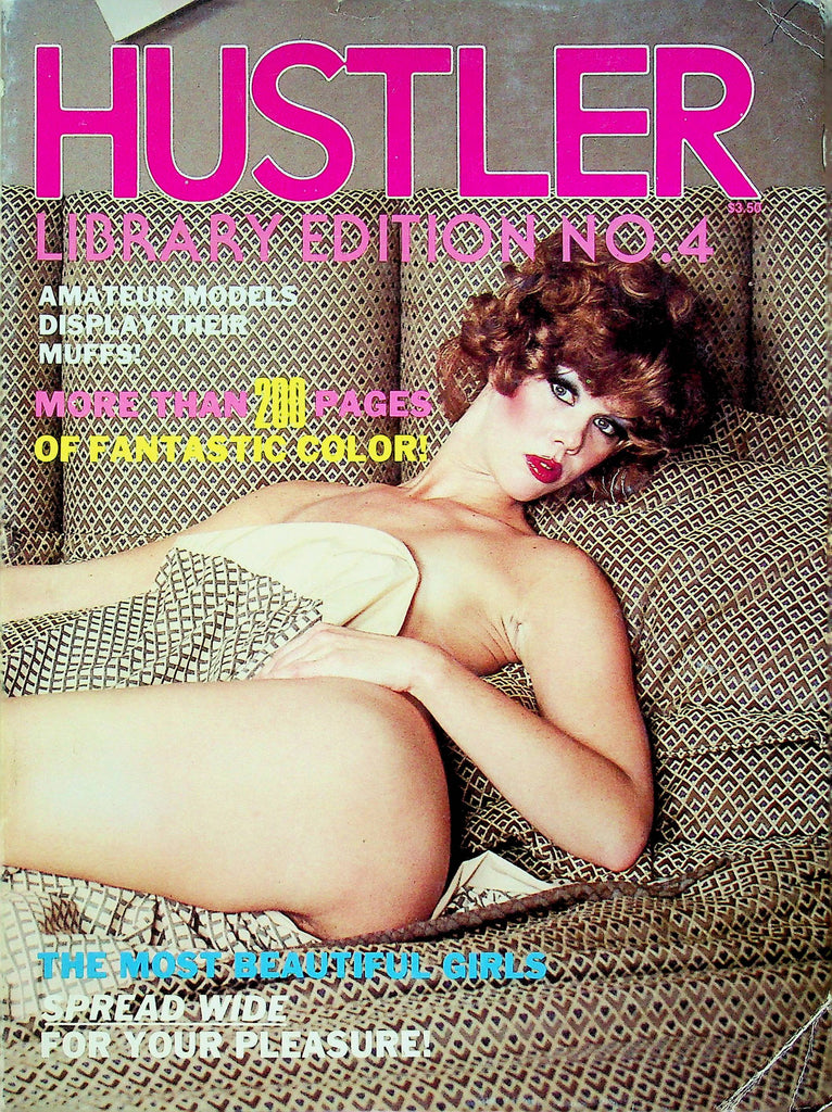 Hustler Magazine Library Edition No.4 Suze June 1977 W/ Centerfold 060722RP