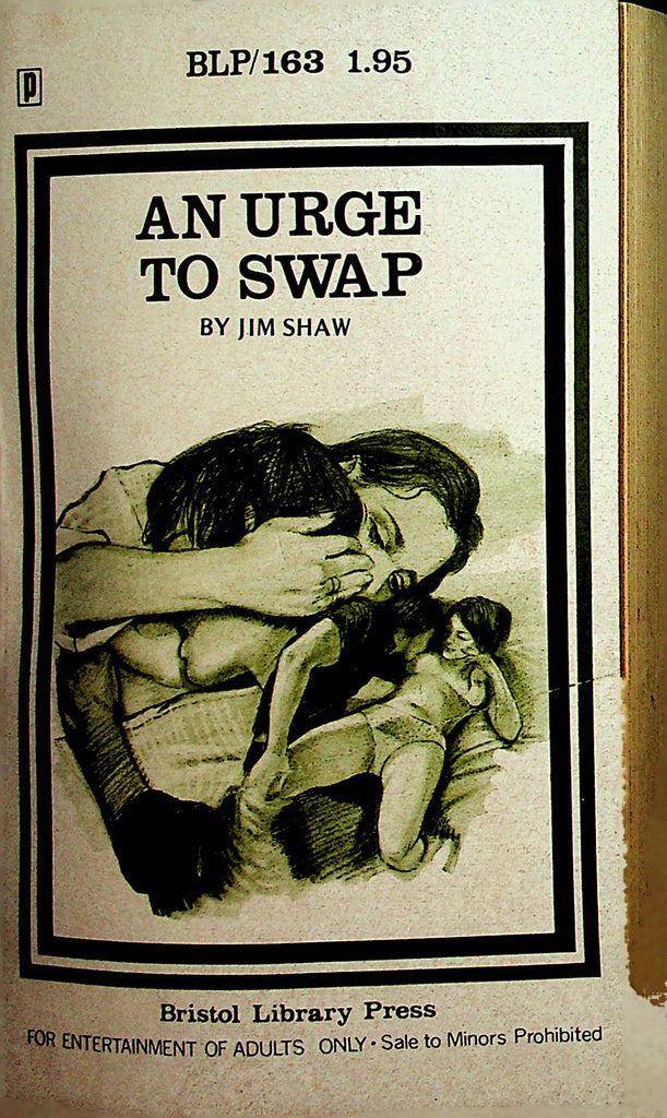An Urge To Swap Novel  by Jim Shaw  1973 Bristol Library Press    080322lm-p2