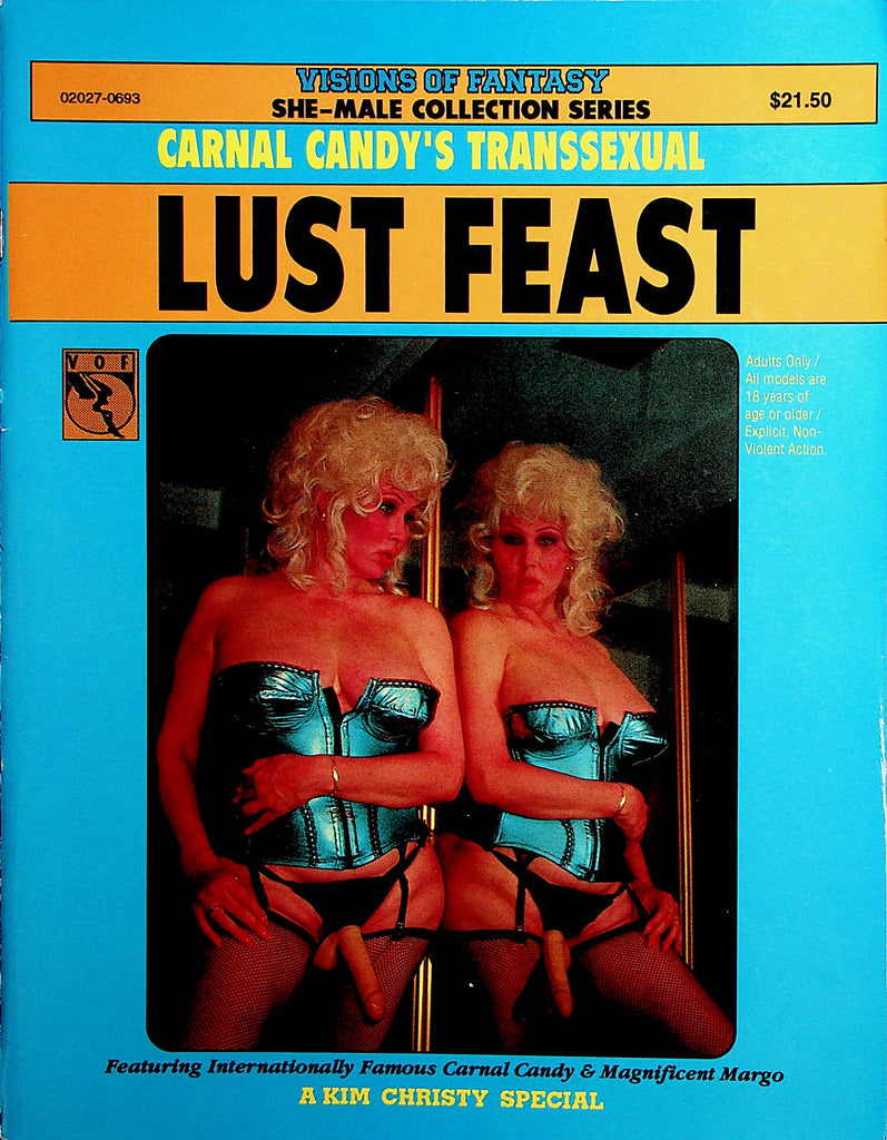 Carnal Candy's Transsexual Lust Fest Magazine Magnificent Margo 1993 VOF  091120lm-sh2