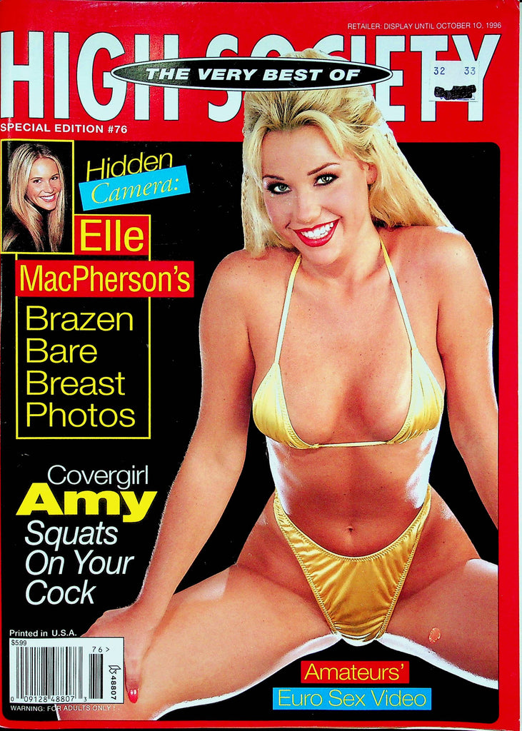 The Very Best Of High Society Magazine Amy Elle MacPherson Vol.13 No.8 060922RP