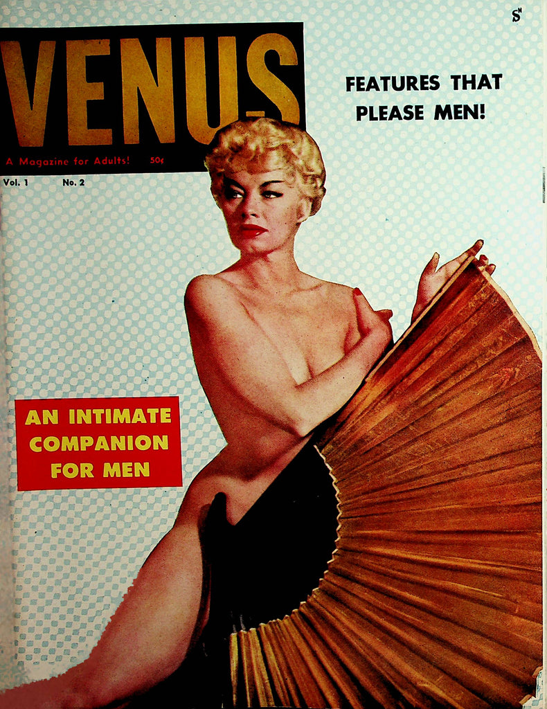 Venus Magazine  Pat Conley / The Goddess Of Love  vol.1 #2 1958     082321lm-dm