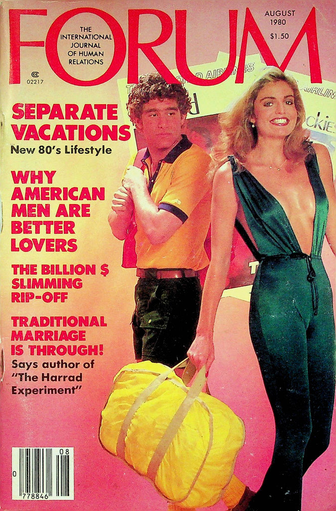 Forum Magazine Separate Vacations & Traditional Marriage August 1980 083122RP