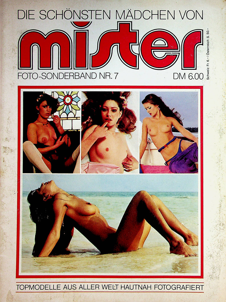 Mister German International Magazine  Ursula / Debbie Most Beautiful Girls #7  1982    080322lm-p