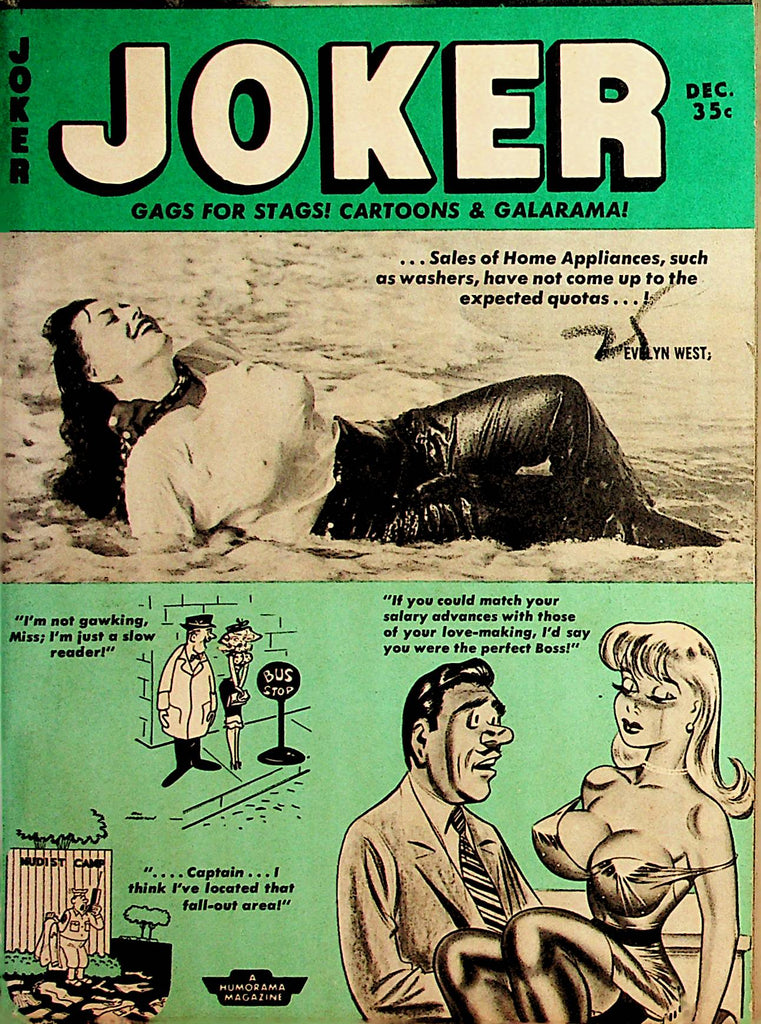 Joker Vintage Digest   Greta Thyssen / Cartoons & Women  December 1957      110221lm-dm