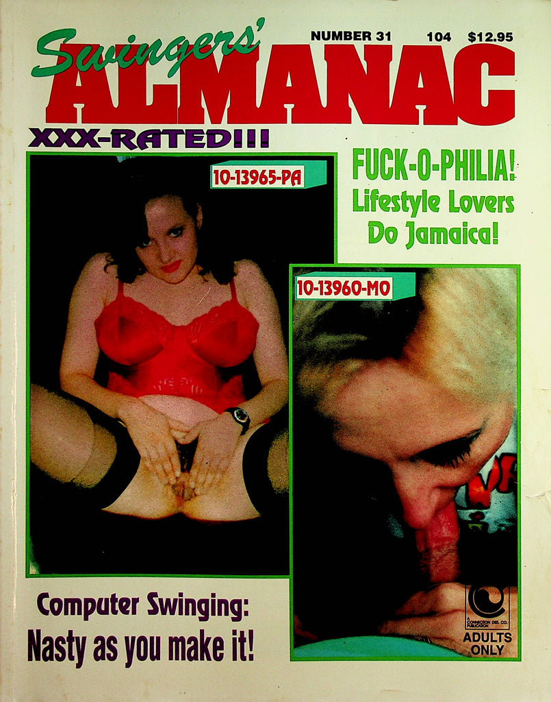 Swingers' Almanac Contact Magazine  Fuck-O-Philia! Lifestyle Lovers Do Jamaica!  #31  1993     022723lm-p2