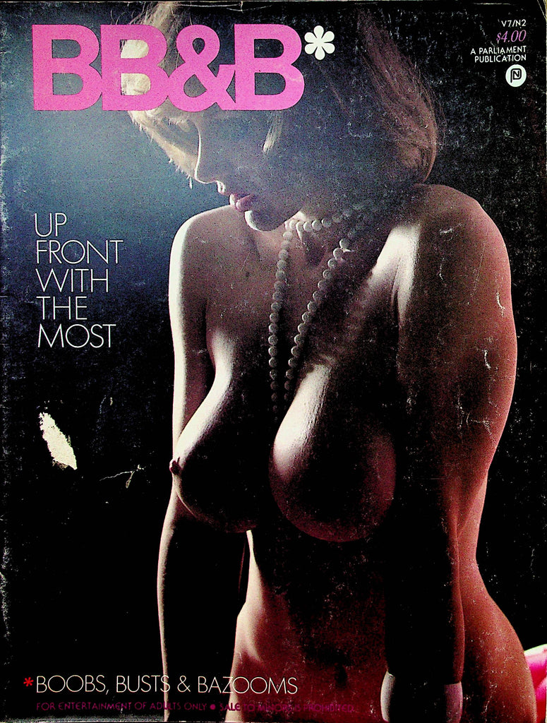 BB&B  Boobs, Busts & Bazooms Magazine  Dean Ackerlund / Roberta Pedon  vol.7 #2  1978 111522lm-p2