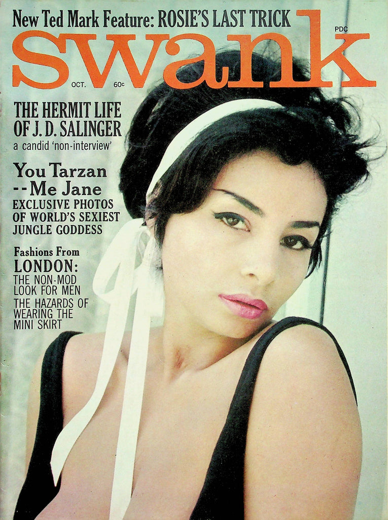 Swank Magazine The Hermit Life Of J.D. Salinger October 1966 052322RP