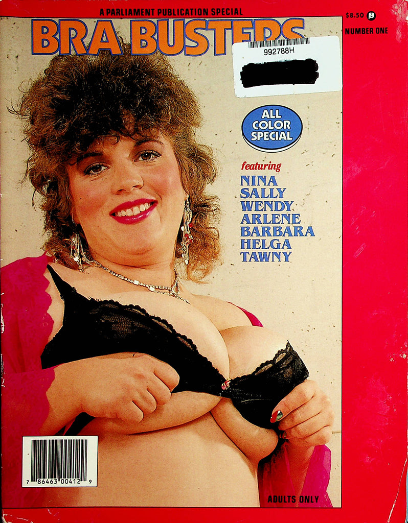 Bra Busters Magazine  Covergirl Barbara  #1  1995 Parliament Publication    091821lm-dm