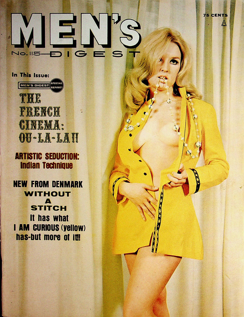Men's Digest Magazine  The French Cinema: Ou-La-La!!  #115  1970   062122lm-p2