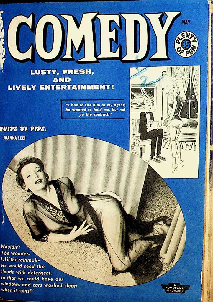Comedy Vintage Digest  Joanna Lee / Cartoons and Women!  May 1959       112121lm-mp