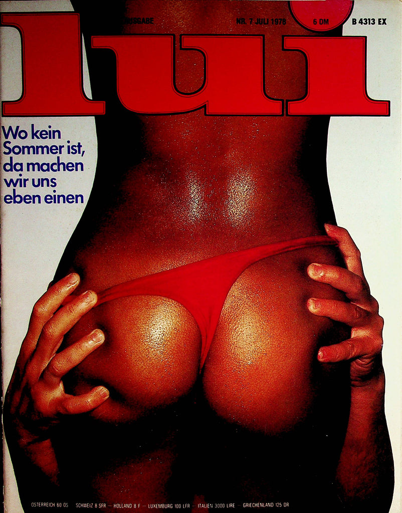 Lui French International Magazine   #7  July 1978     062222lm-p