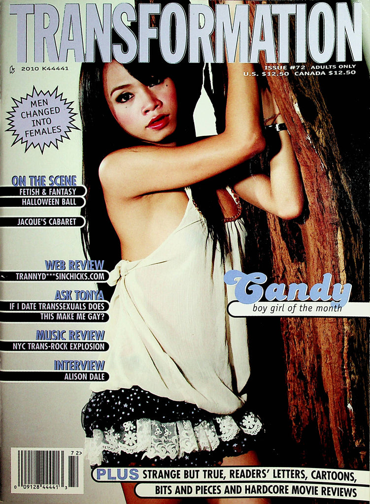 Transformation She-Male Magazine  Covergirl Candy  #72  2010     080122lm-p