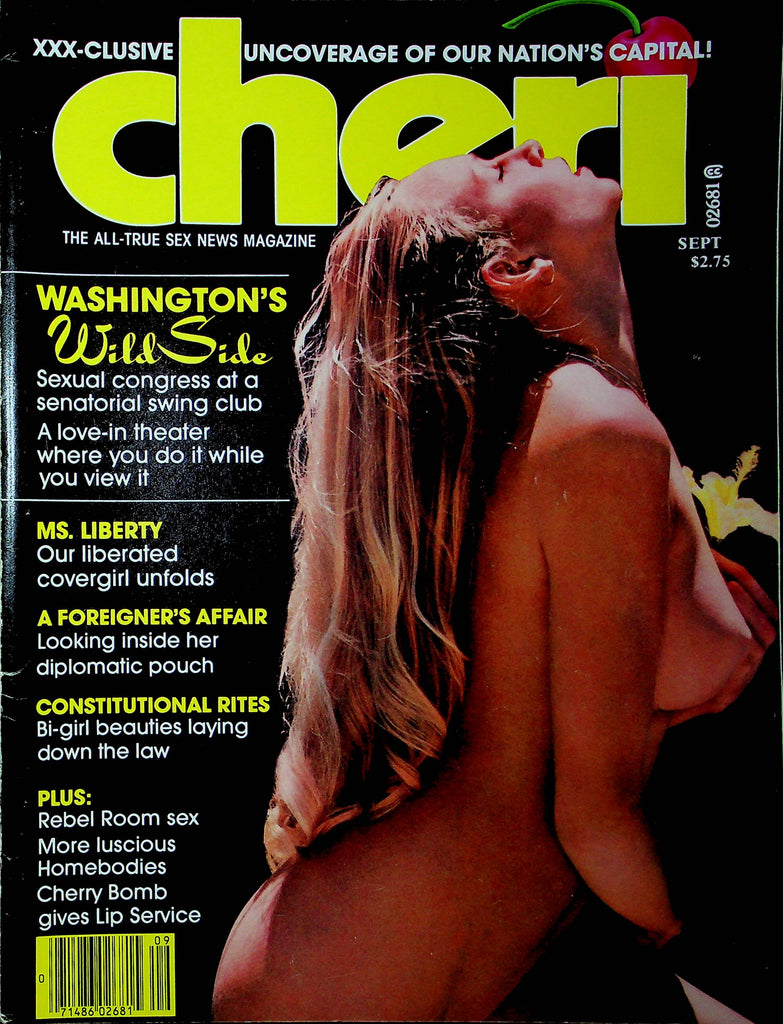 Cheri Magazine Stacie In The Sky & Benny's Rebel Room September 1980 012723RP