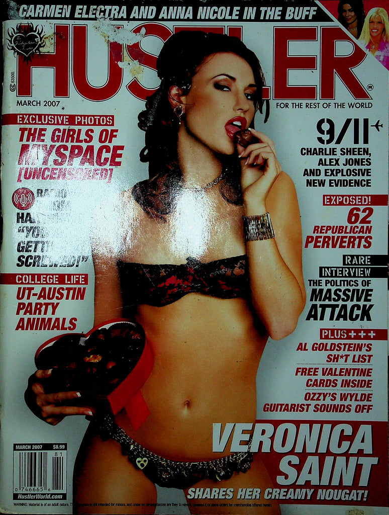 Hustler Magazine Veronica Saint & Sophie Lynn March 2007 010723RP