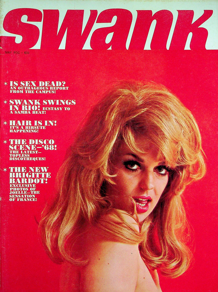 Swank Magazine In Rio & Brigitte Bardot Joelle In France May 1968 042822RP