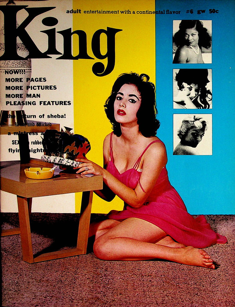 King Busty Magazine   The Return Of Sheba! Gloria Monroe  #6 1960