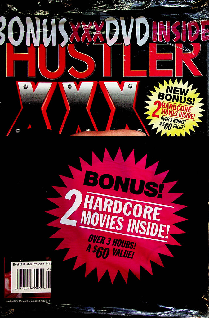 Hustler XXX Hardcore Magazine  w/DVD  #90  2000  New  012023lm-p