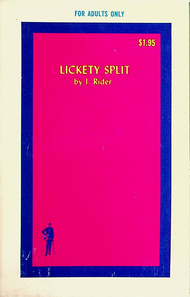 Lickety Split Adult Novel   by I. Rider  1969   092421lm-dm