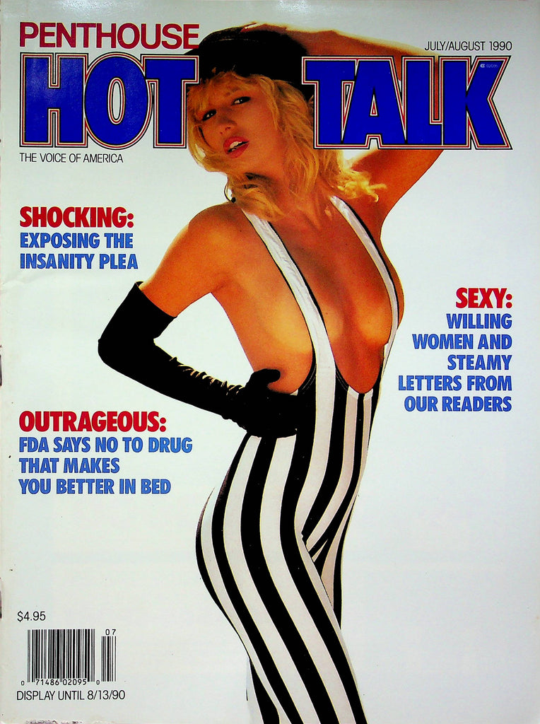 Penthouse Hot Talk Magazine The Invisible Gun & Photo Shots III July/August 1990 092522RP