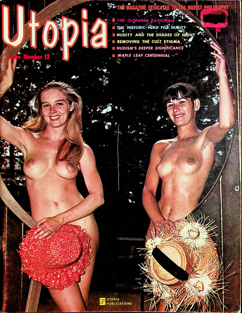 Utopia Vintage Nudist Magazine  Nudism's Deeper Significance  #12  1967  091321lm-dm