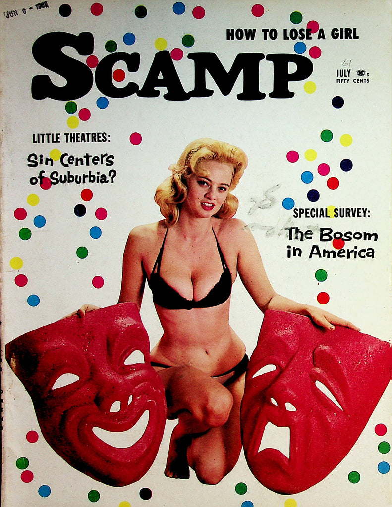Scamp Magazine   Busty Greta Anderson July 1961     062822lm-p