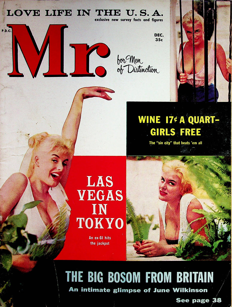 Mr. Vintage Magazine  An Intimate Glance Of June Wilkinson  December 1959      072522lm-p