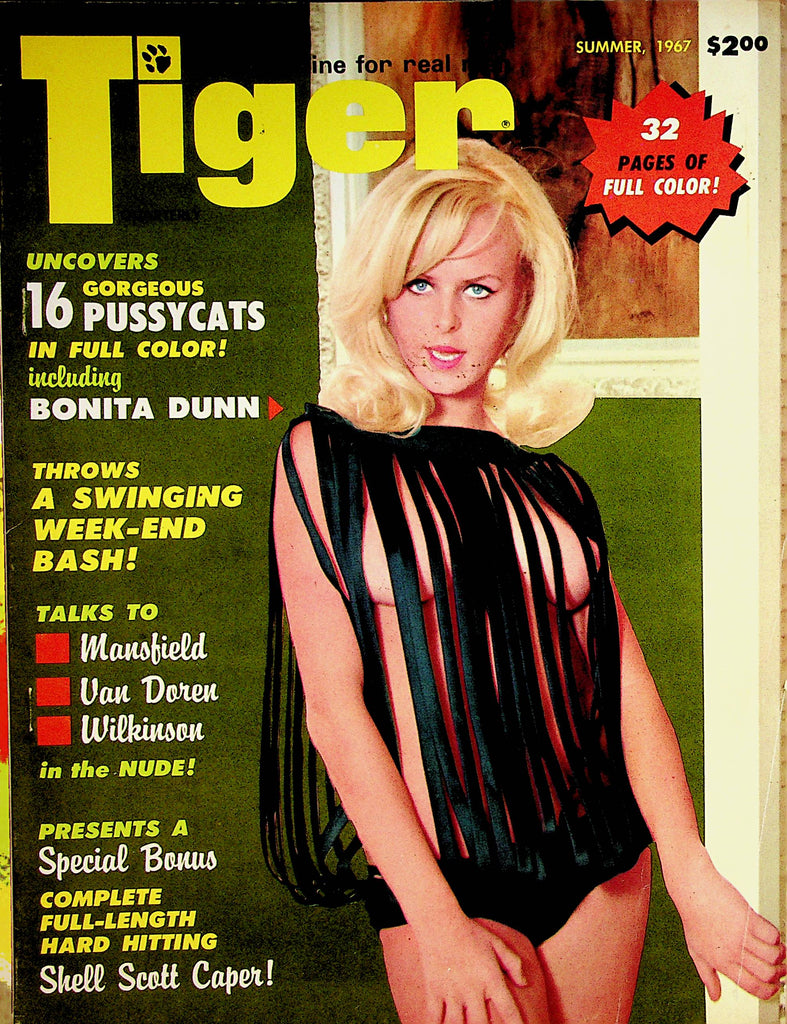 Tiger Magazine   Jane Mansfield, Mamie Van Doren, June Wilkinson  Summer 1967     091722lm-p2