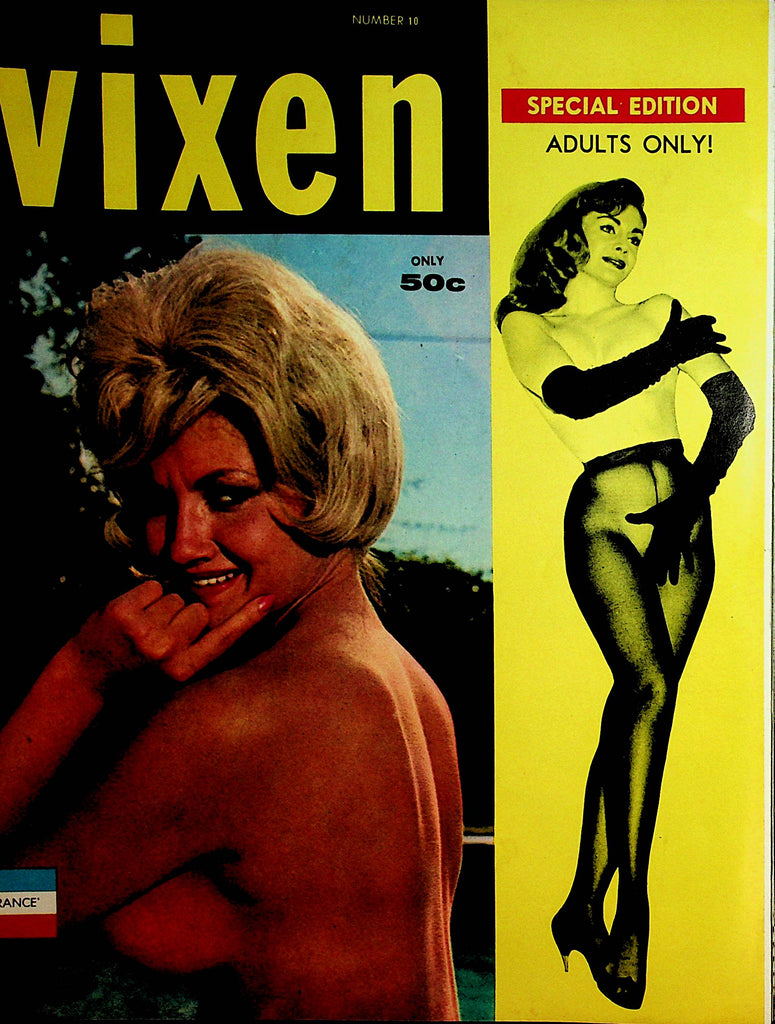 Vixen Vintage Magazine  #10  1962 France    082421lm-dm2