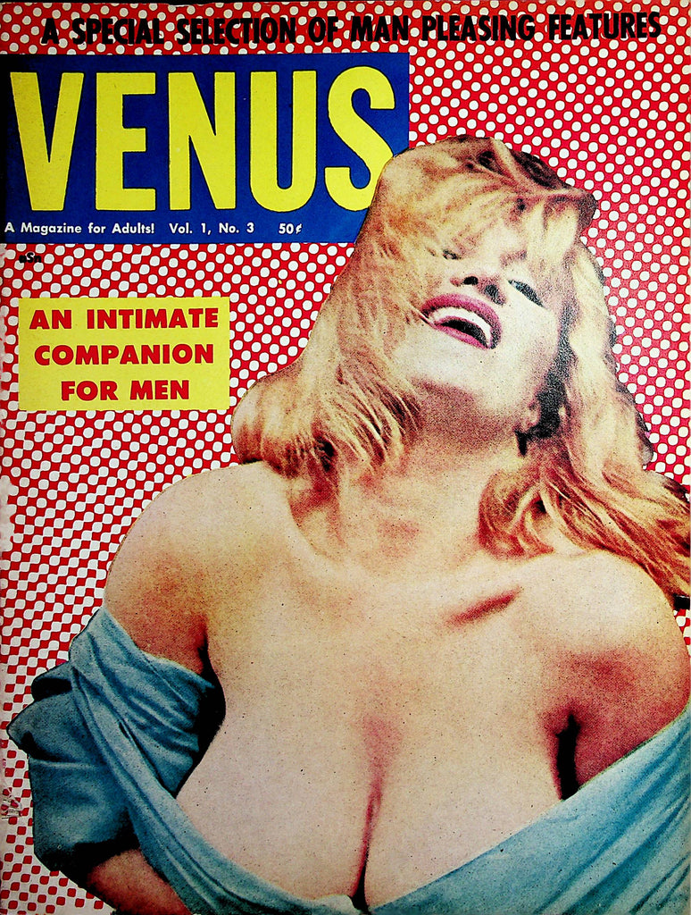 Venus Busty Magazine  Goddess Of Love Centerfold Girl Lynn  vol.1 #3 1958   022423lm-p2