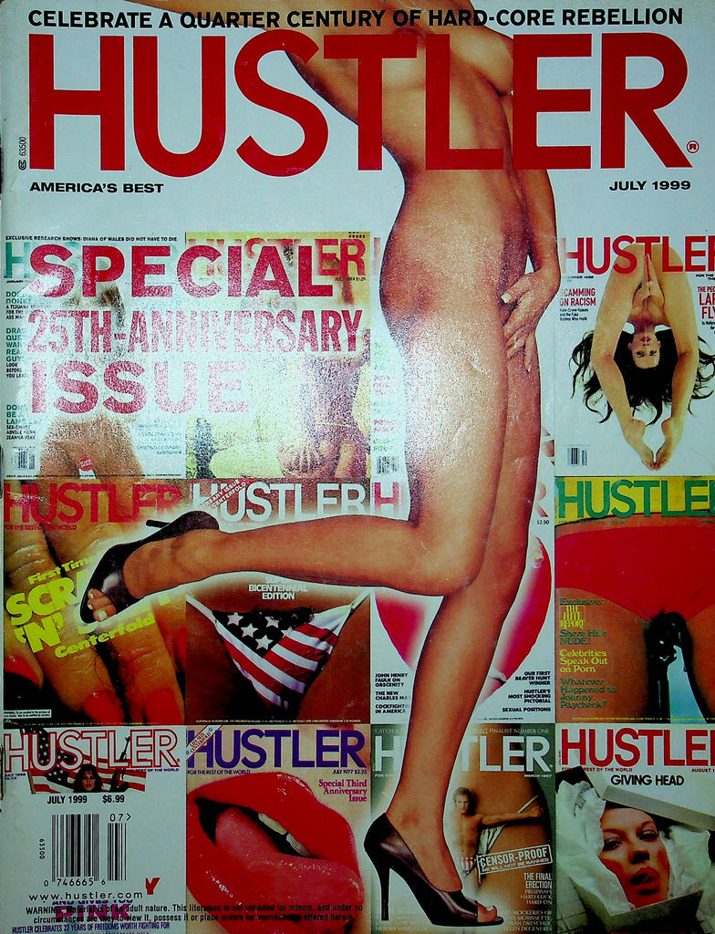 Hustler Magazine Special 25th Anniversary Issue July 1999 120822RP