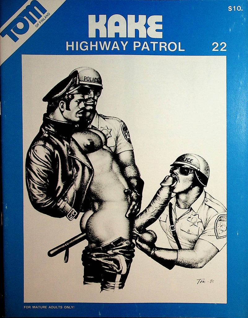 Kake Highway Patrol Gay Magazine   #22  1980's  Tom Of Finland   122921lm-dm