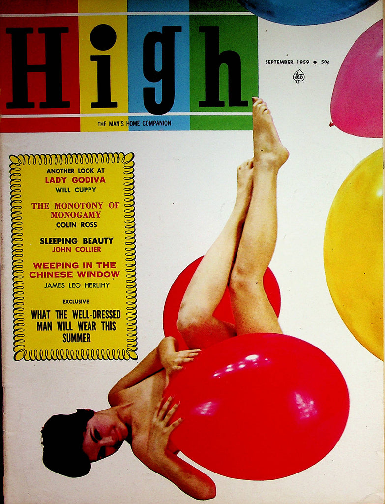 High Vintage Magazine  Carol Hill / Lady Godiva  September 1959     072522lm-p
