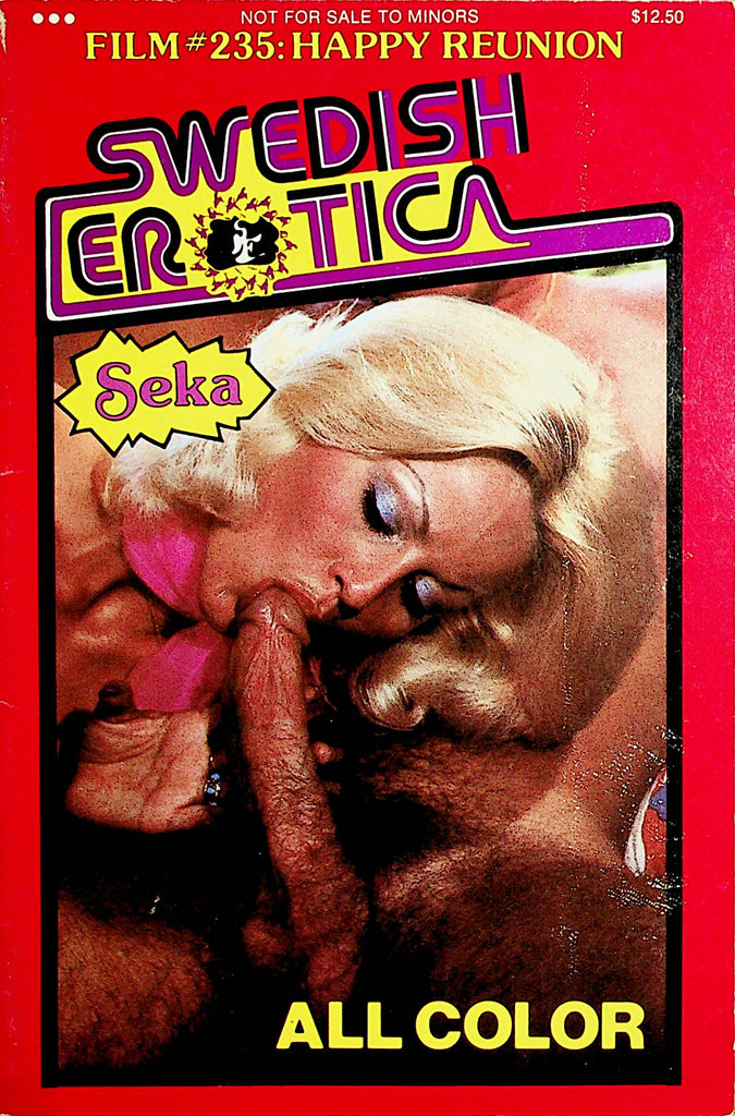 Swedish Erotica Magazine   Seka  Film #235  Happy Reunion  1980's  092826lmp-GSC