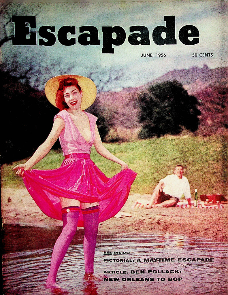 Escapade Vintage Magazine  Blue Belle Betty  June 1956    083122lm-p