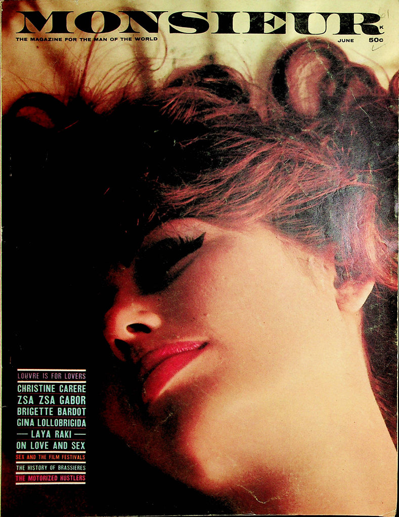 Monsieur Vintage Magazine  Brigetta Bardot / Zsa Zsa Gabor/ Gina Lollobrigida  June 1961     100121lm-dm