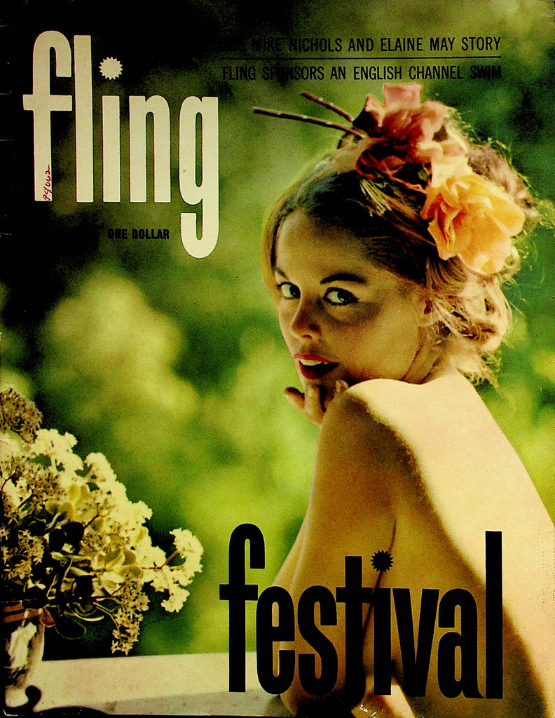 Fling Vintage Magazine   Virginia Bell  w/ Insert  vol. 6  1961    101322lm-p