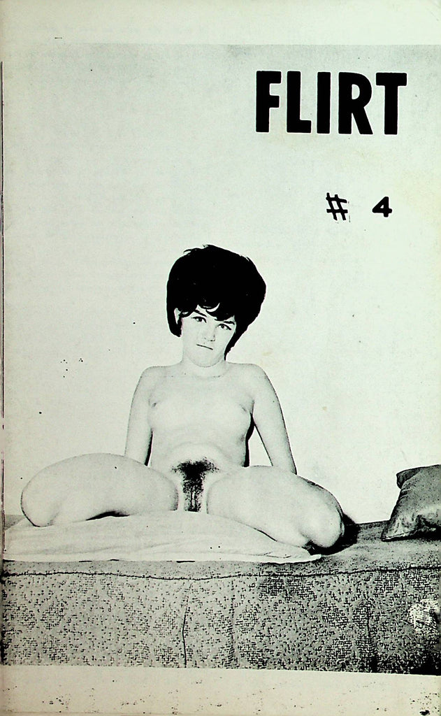Flirt Vintage Digest  Nude Models Spread Wide  #4  1960's     022722lm-p