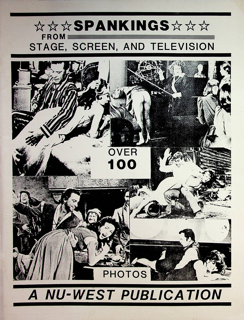 Spankings Magazine  Over 100 Photos From Stage, Screen And Television  1980's Nu-West Publication    071222lm-p