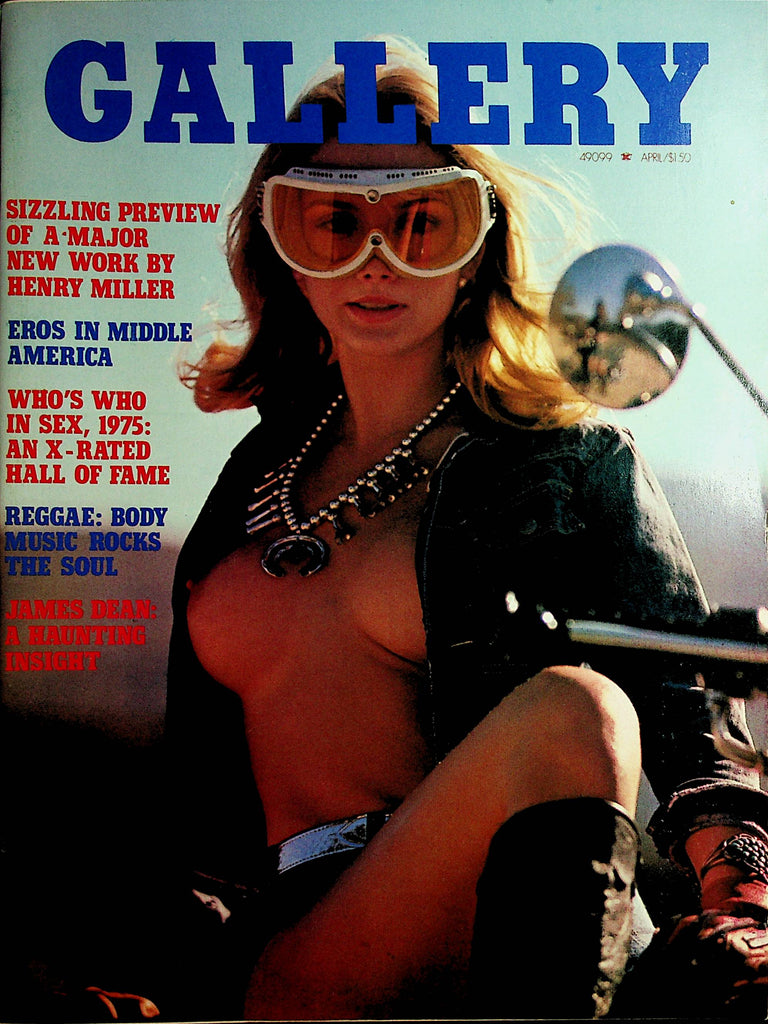 Gallery Vintage Magazine  Centerfold Girl Elena / James Dean Insight  April 1975      112621lm-dm