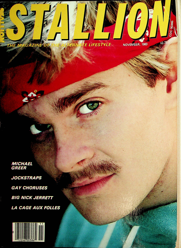 Stallion Gay Magazine   Michael Greer   November 1983    121521lm-dm2